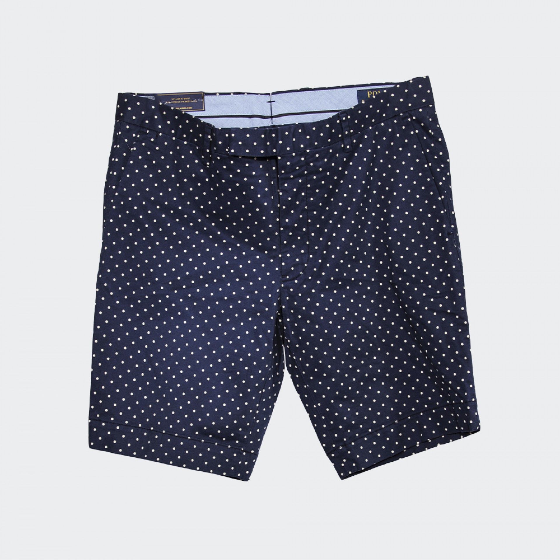 Calções Chino Ralph Lauren Stretch Polka