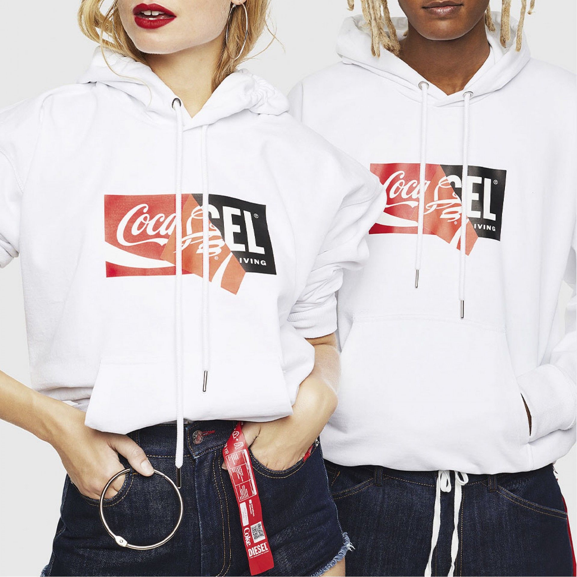 Hoodie Diesel x Coca-Cola