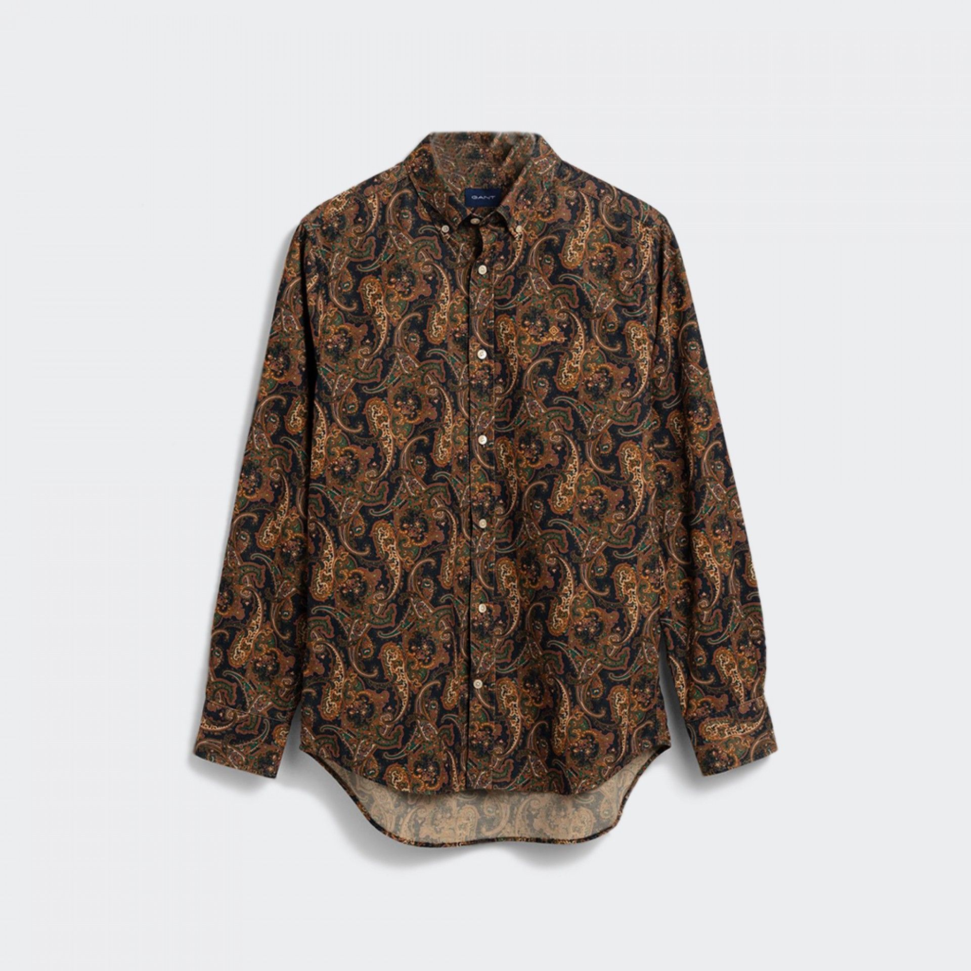 Camisa de pana con estampado paisley de Gant