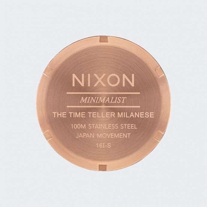 Relgio Nixon Time Teller Milanese