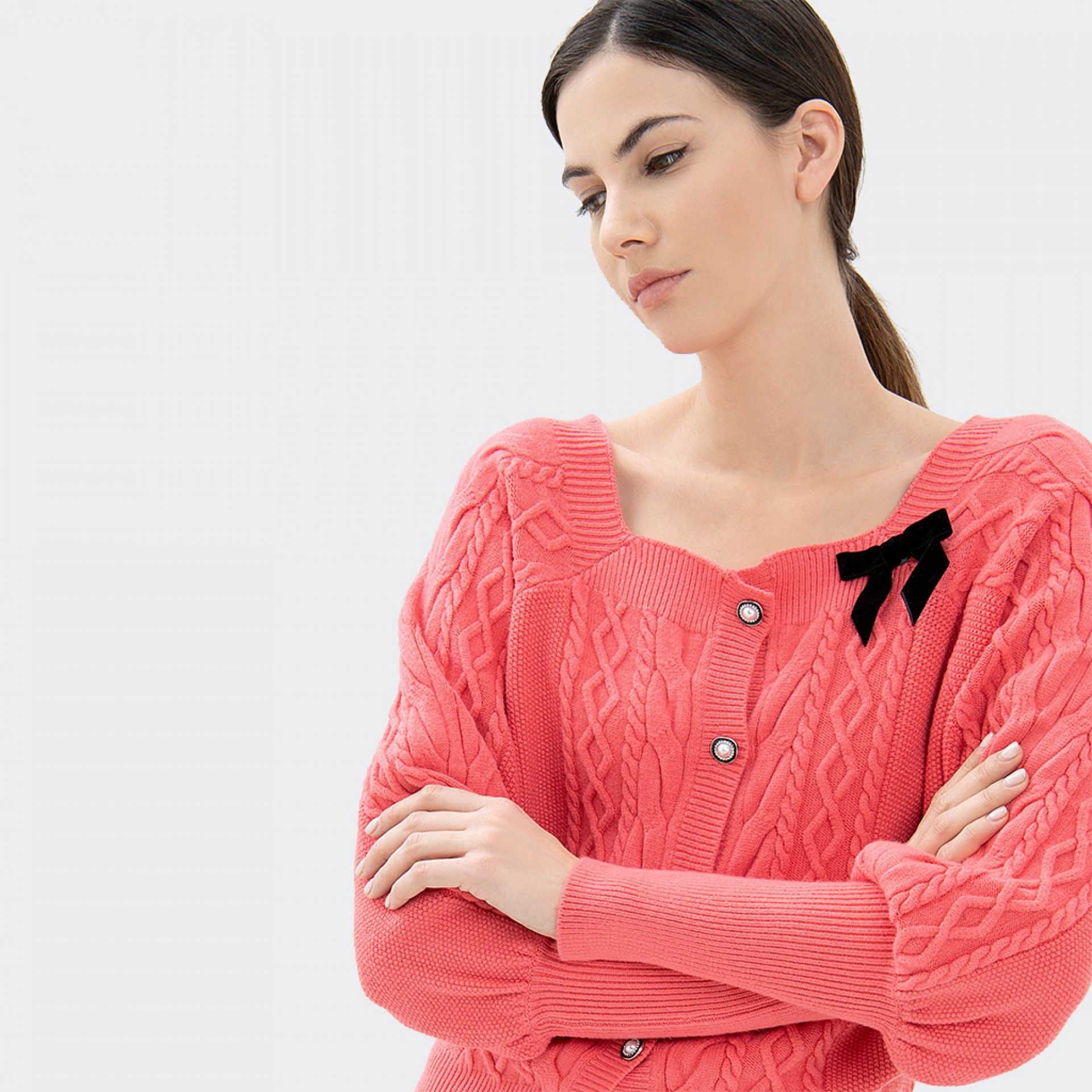 Manteau en tricot Fracomina