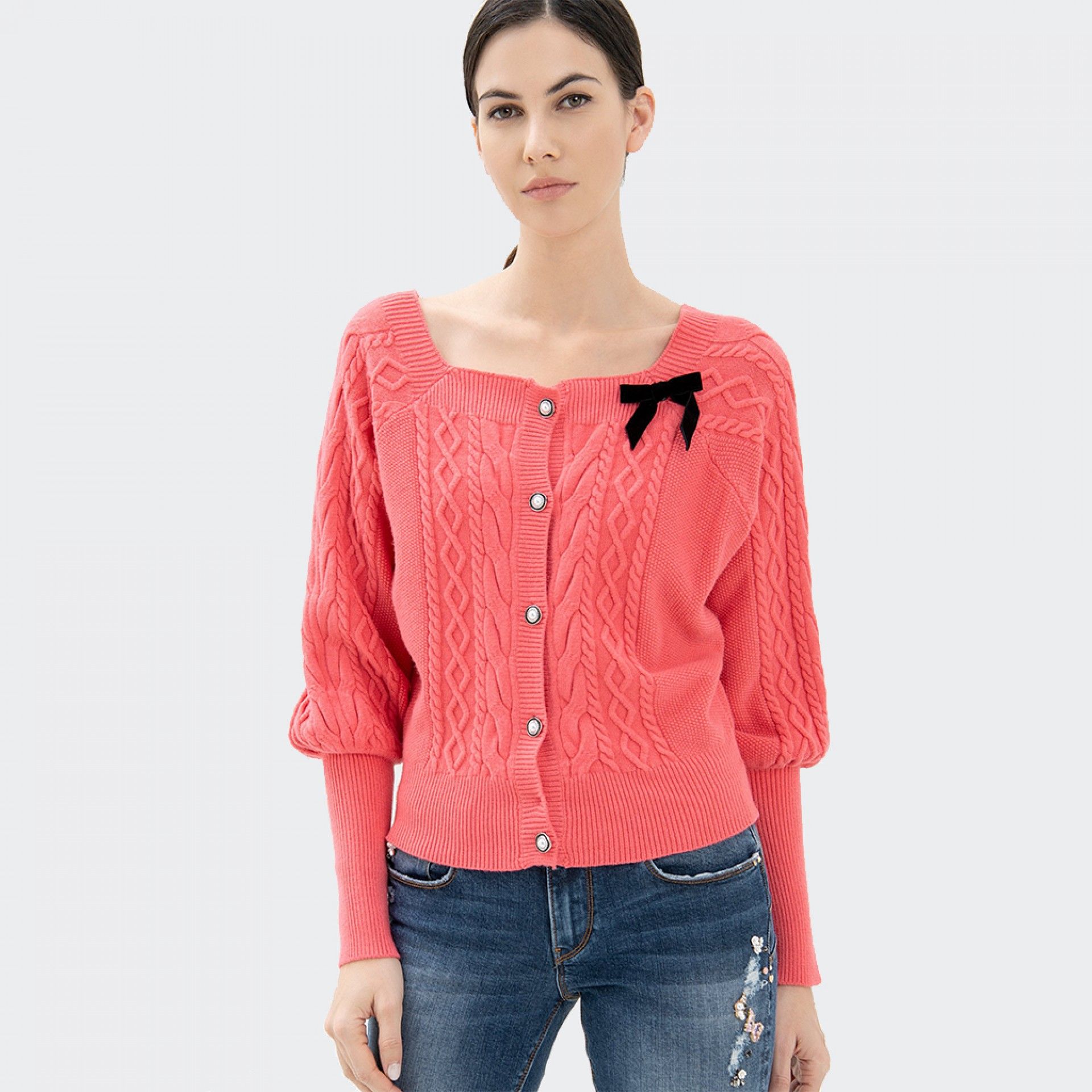 Manteau en tricot Fracomina