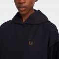 Hoodie Fred Perry Velour