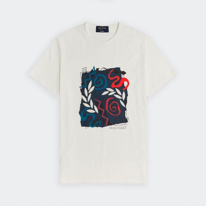 T-Shirt Fred Perry Mosaic