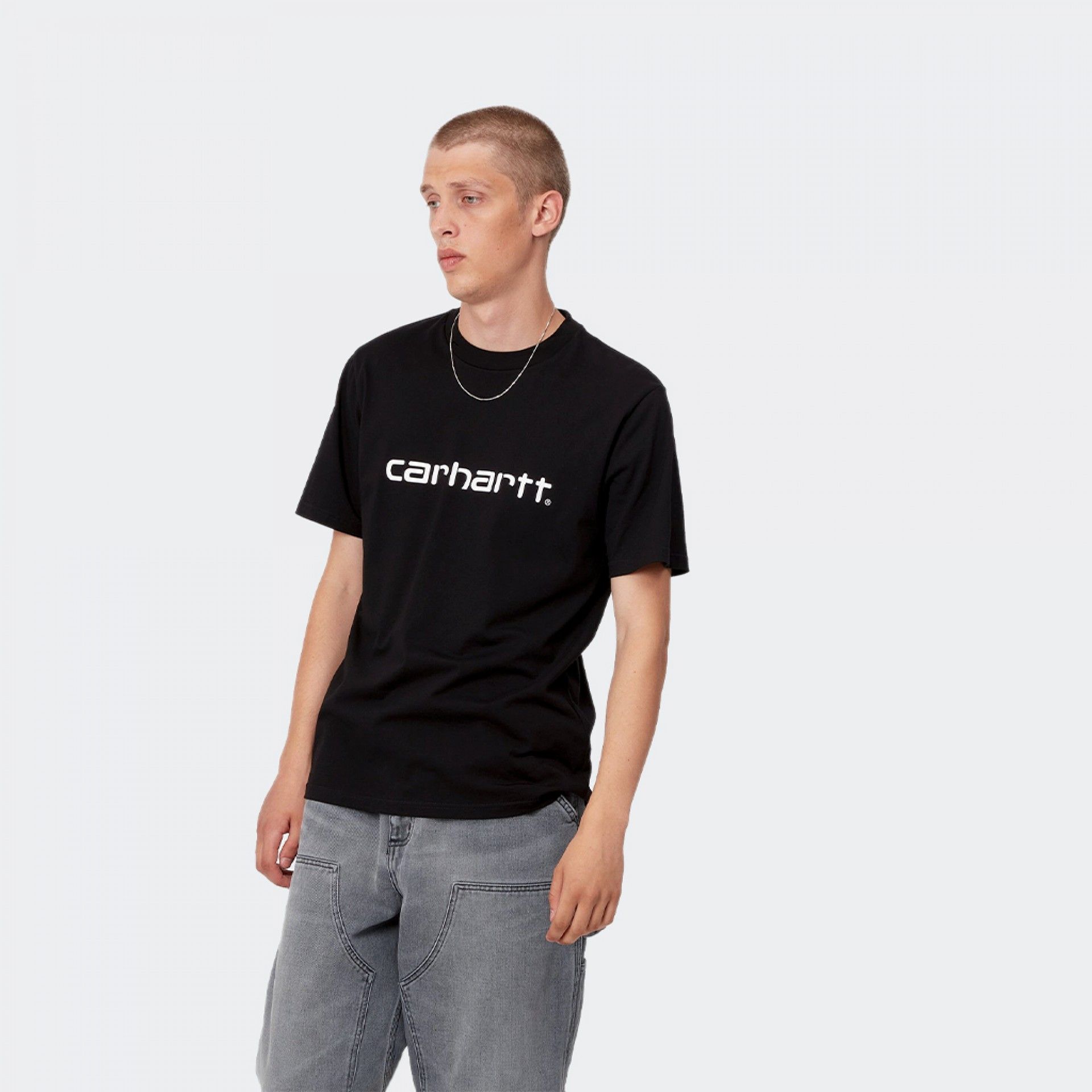 Carhartt WIP Herren S/S Script T-Shirt