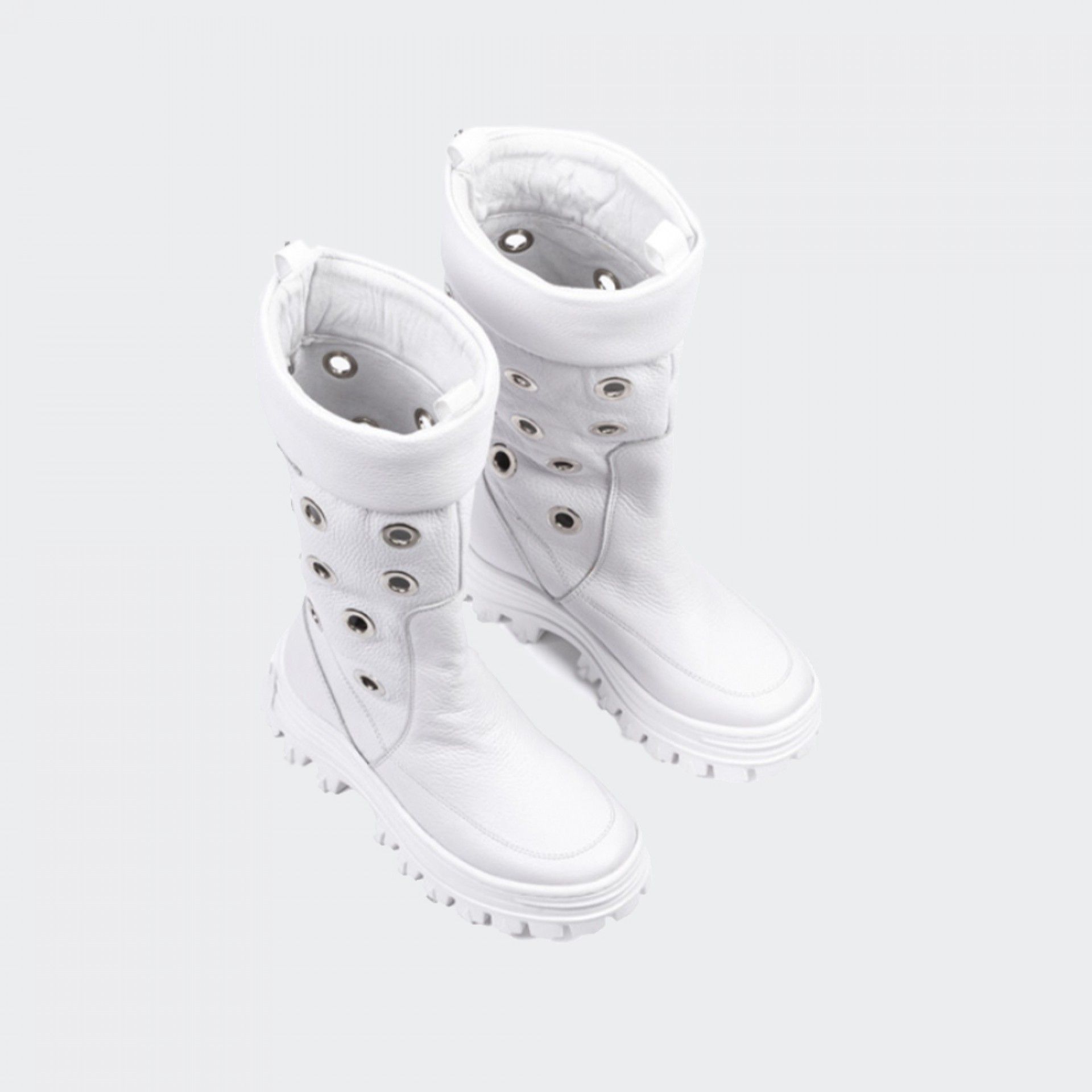 Bottes Friendly Fire Madame Silver Eyelets