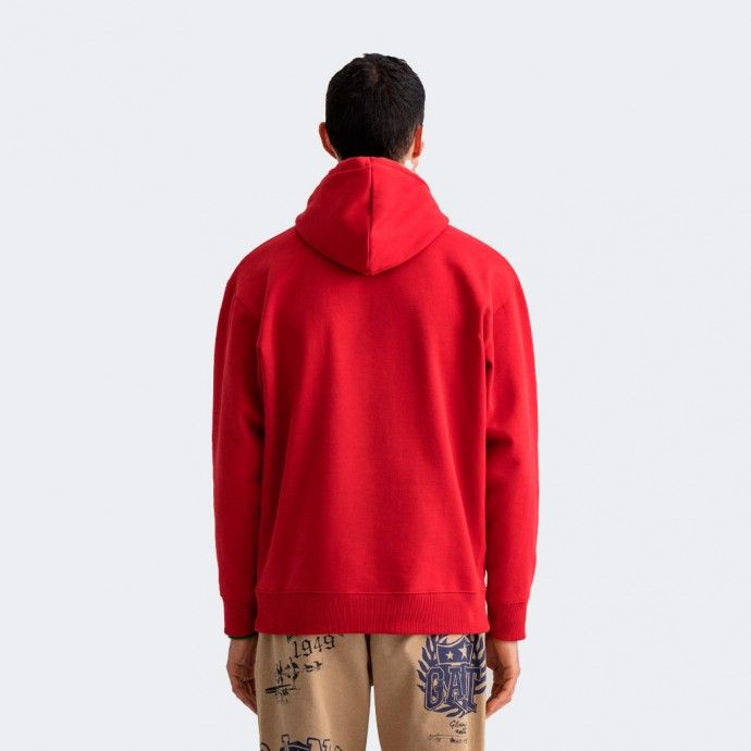 Hoodie Gant World Crest