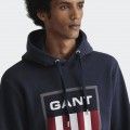 Hoodie Gant Retro Shield
