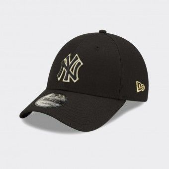 Cap New Era New York Yankees Metallic Pop Black 9FORTY