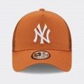 Gorra New Era New York Yankees Tonal Mesh Brown A-Frame Trucker