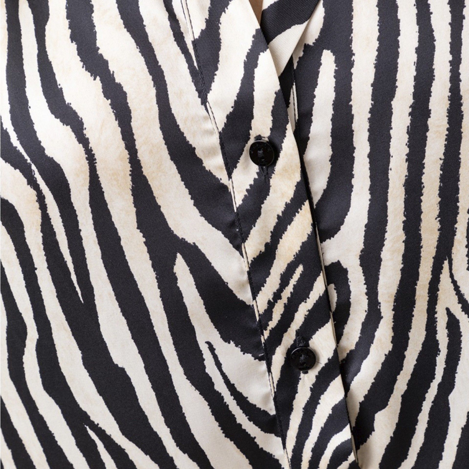 Combinaison courte à imprimé zèbre Gaëlle Paris