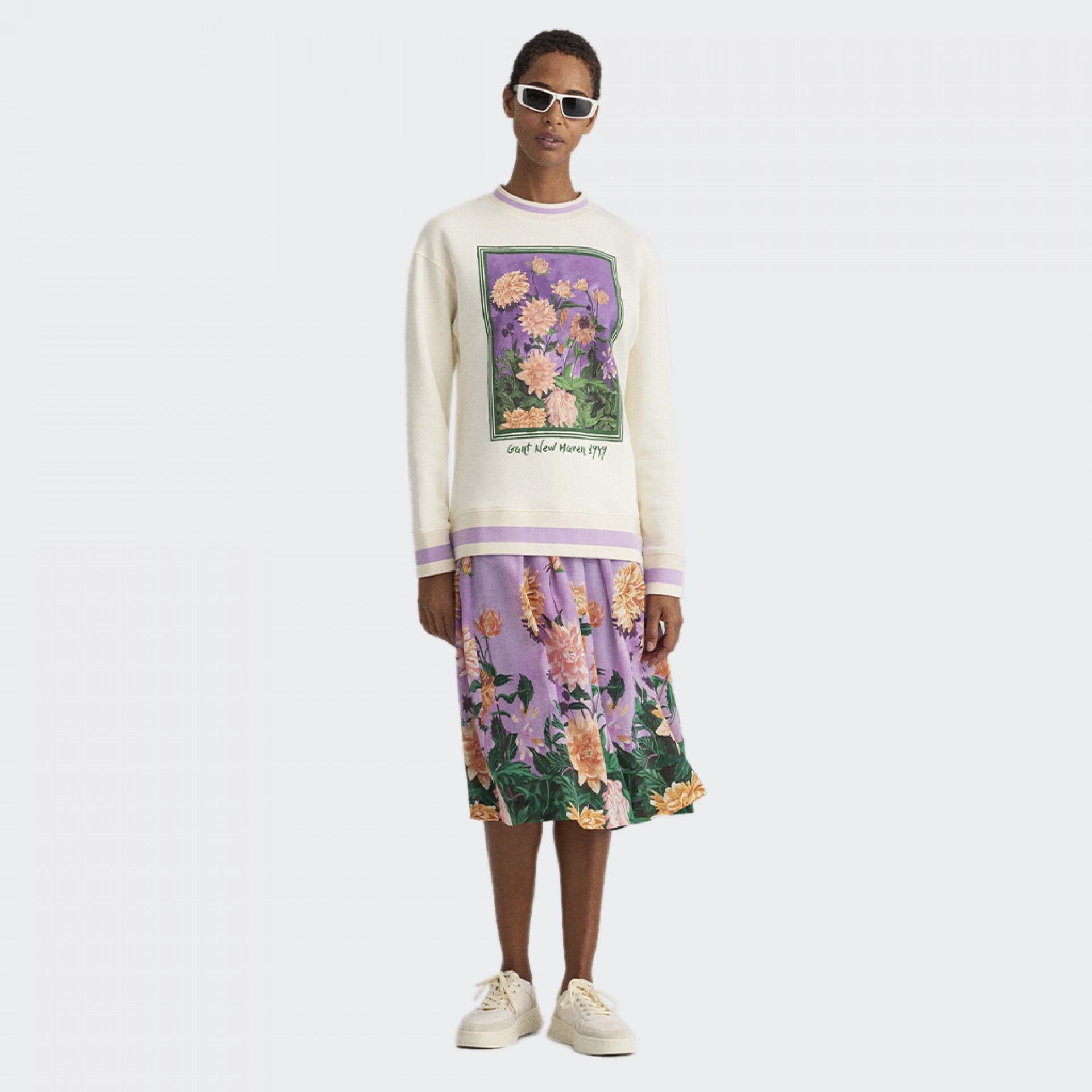 Sweat Gant Dahlia Print