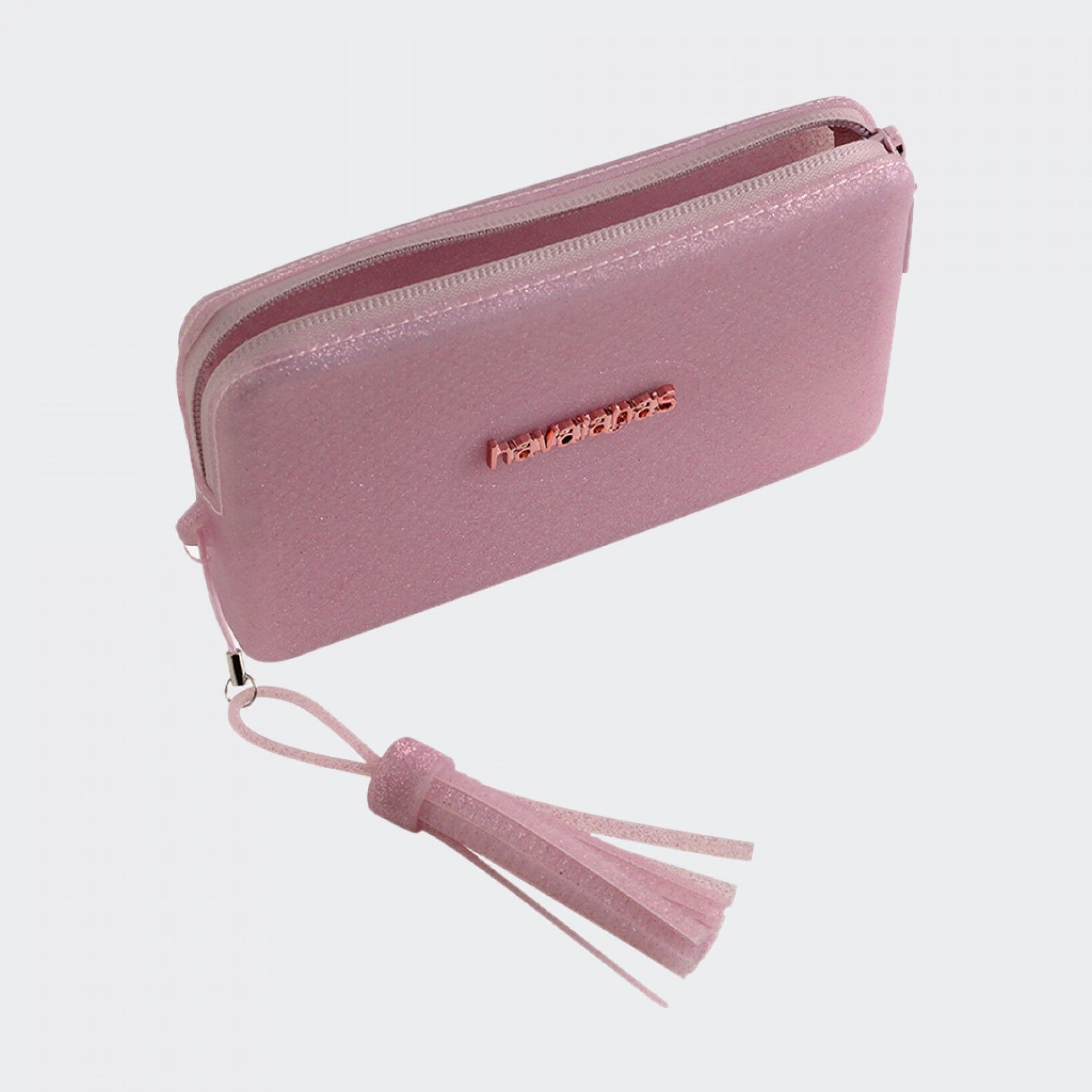 Havaianas Portefeuille à paillettes avec mini logo