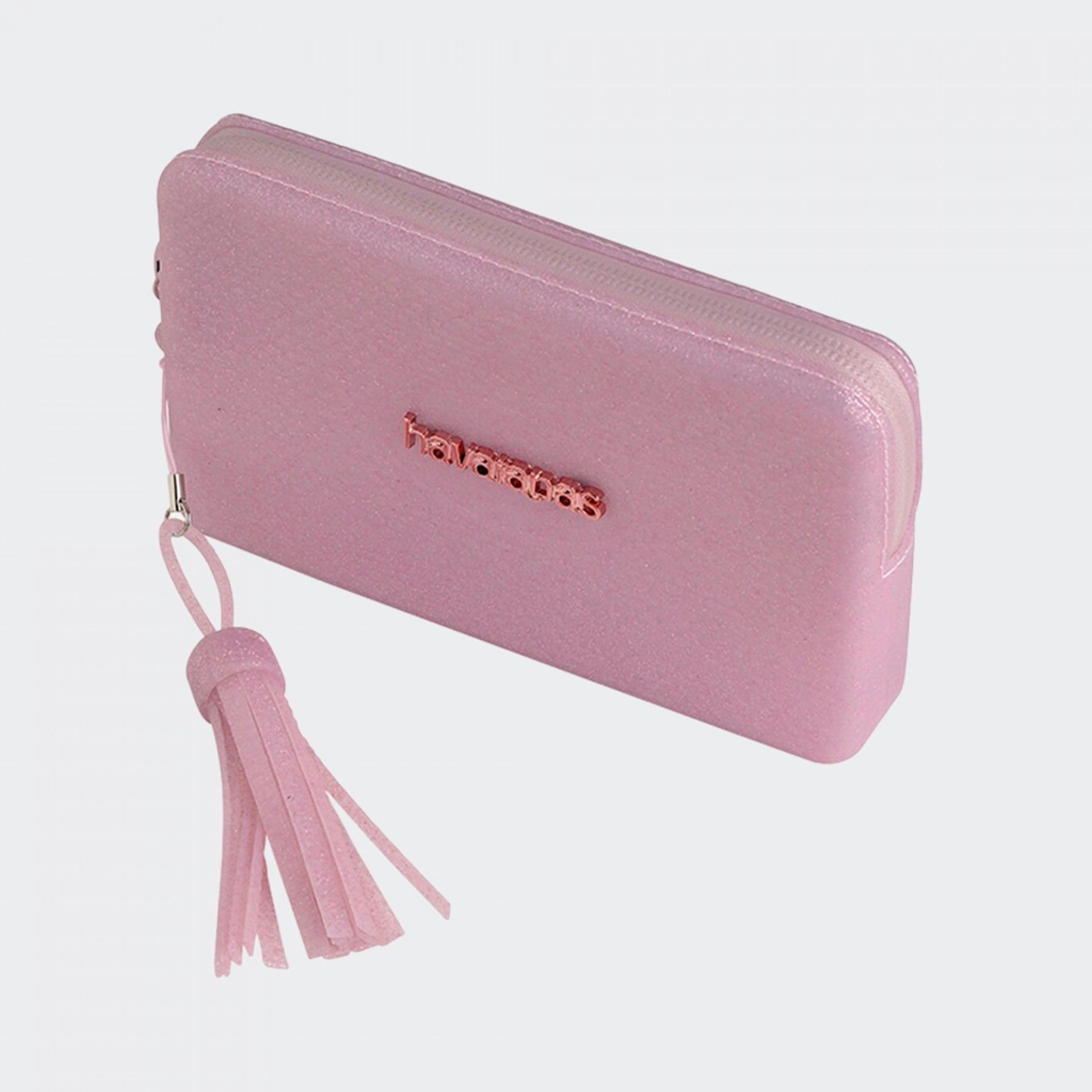 Havaianas Portefeuille à paillettes avec mini logo