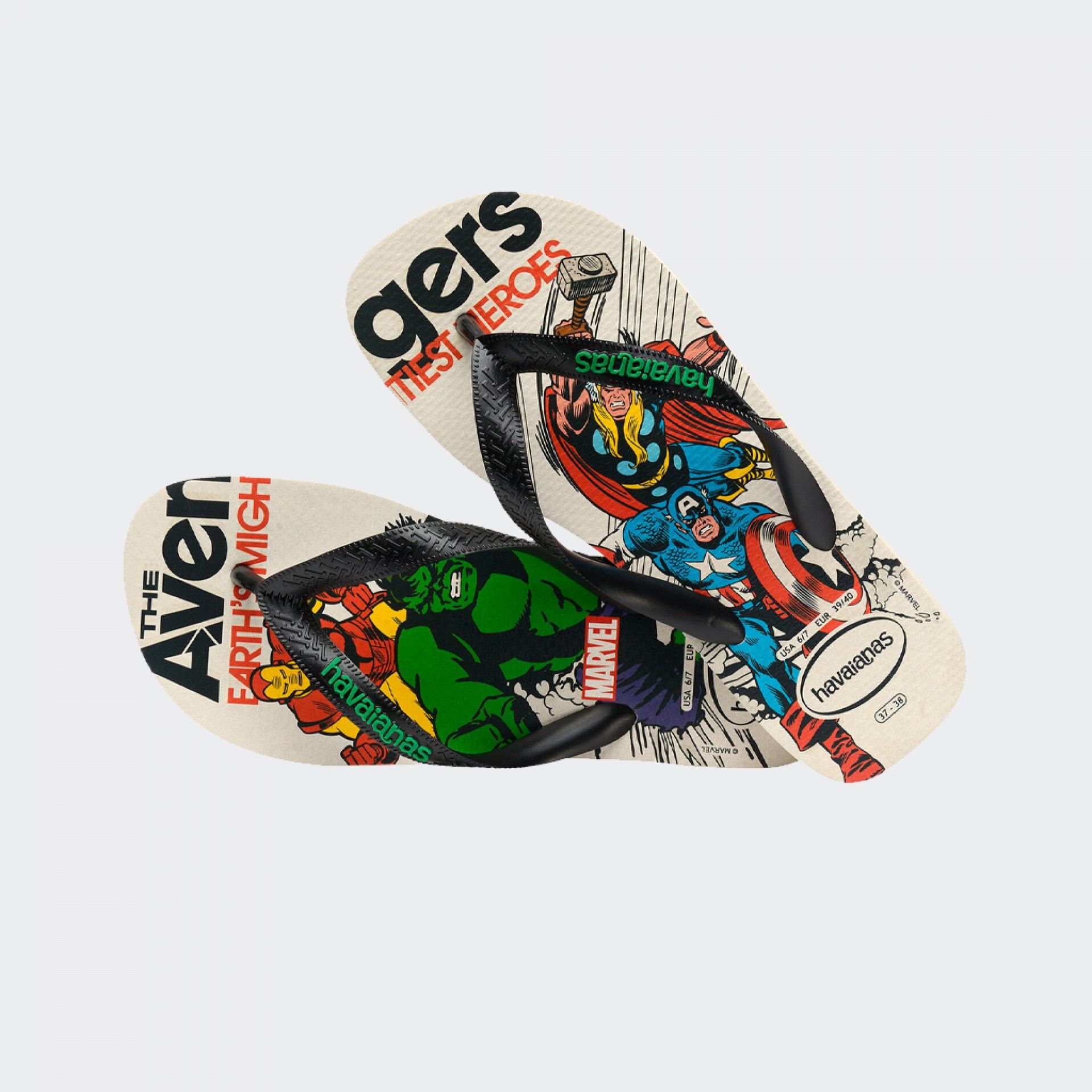 Chinelos Havaianas Top Marvel Classics