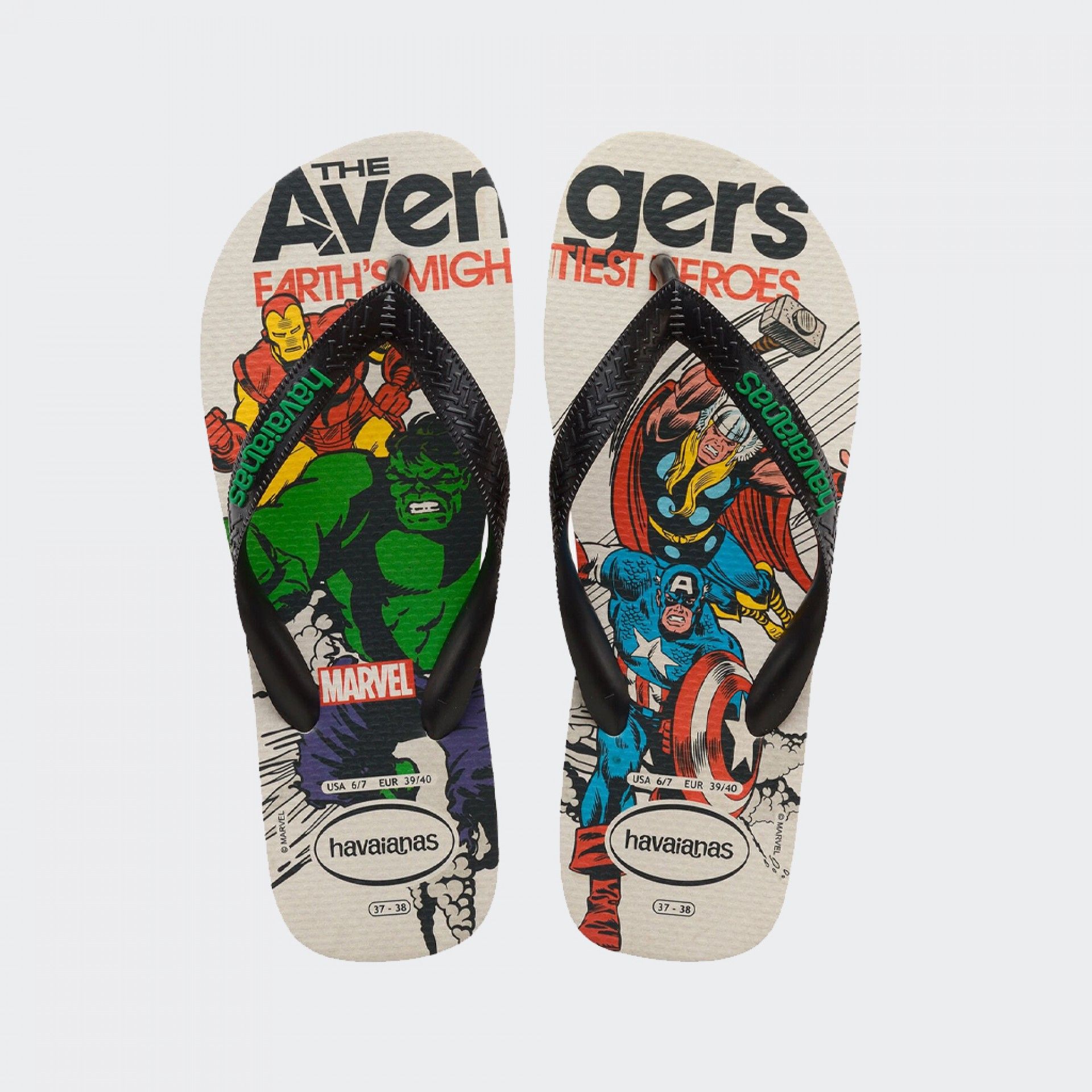 Chinelos Havaianas Top Marvel Classics