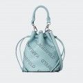 Karl Lagerfeld K/Punched Logo Bucket Bag