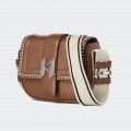 Karl Lagerfeld K/Saddle Whipstitch Small shoulder bag