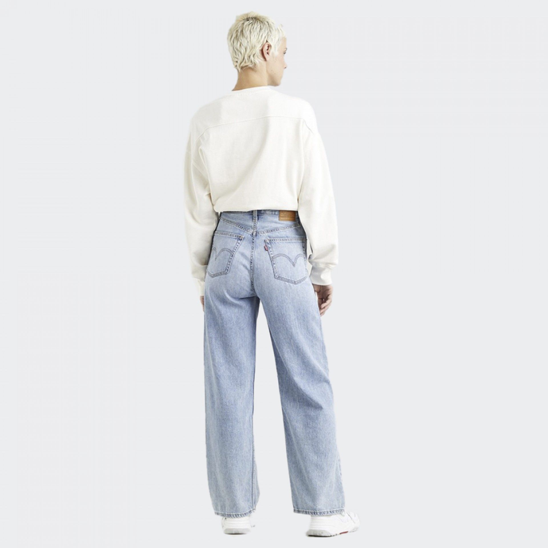 Calças Levi's High Loose Hose Let's Stay In