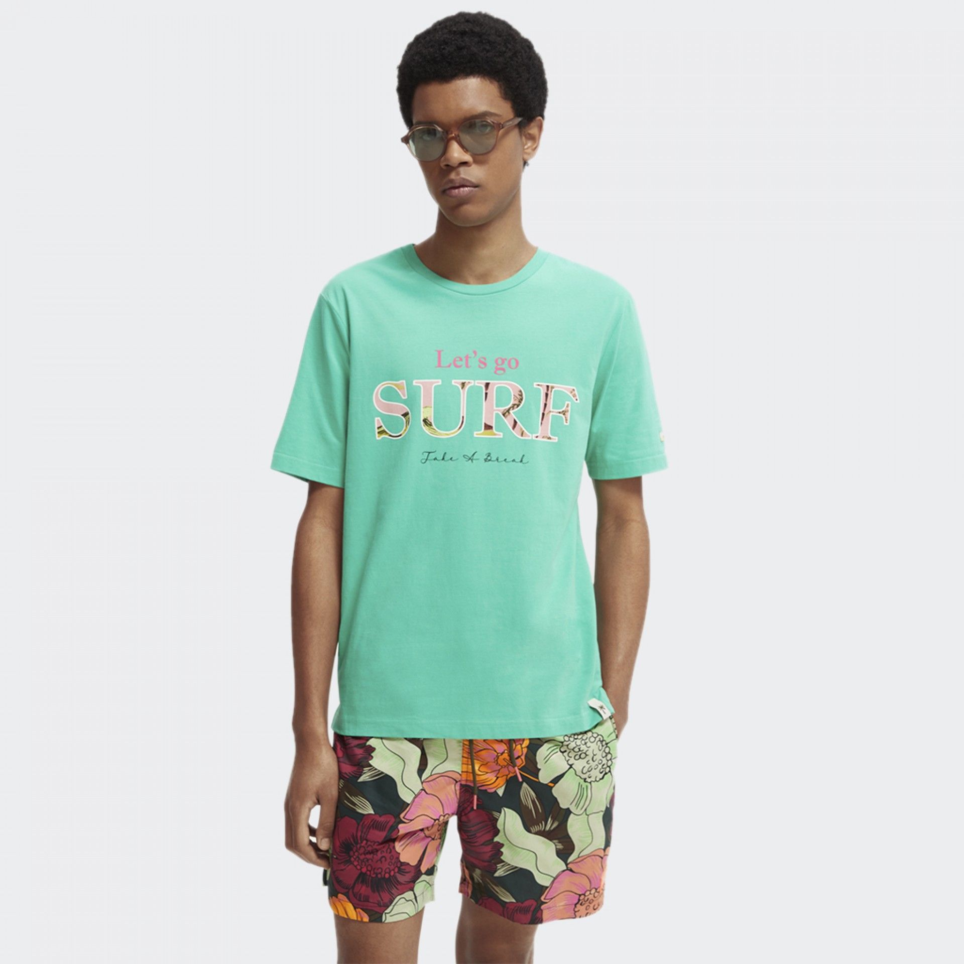 T-shirt graphique Scotch & Soda