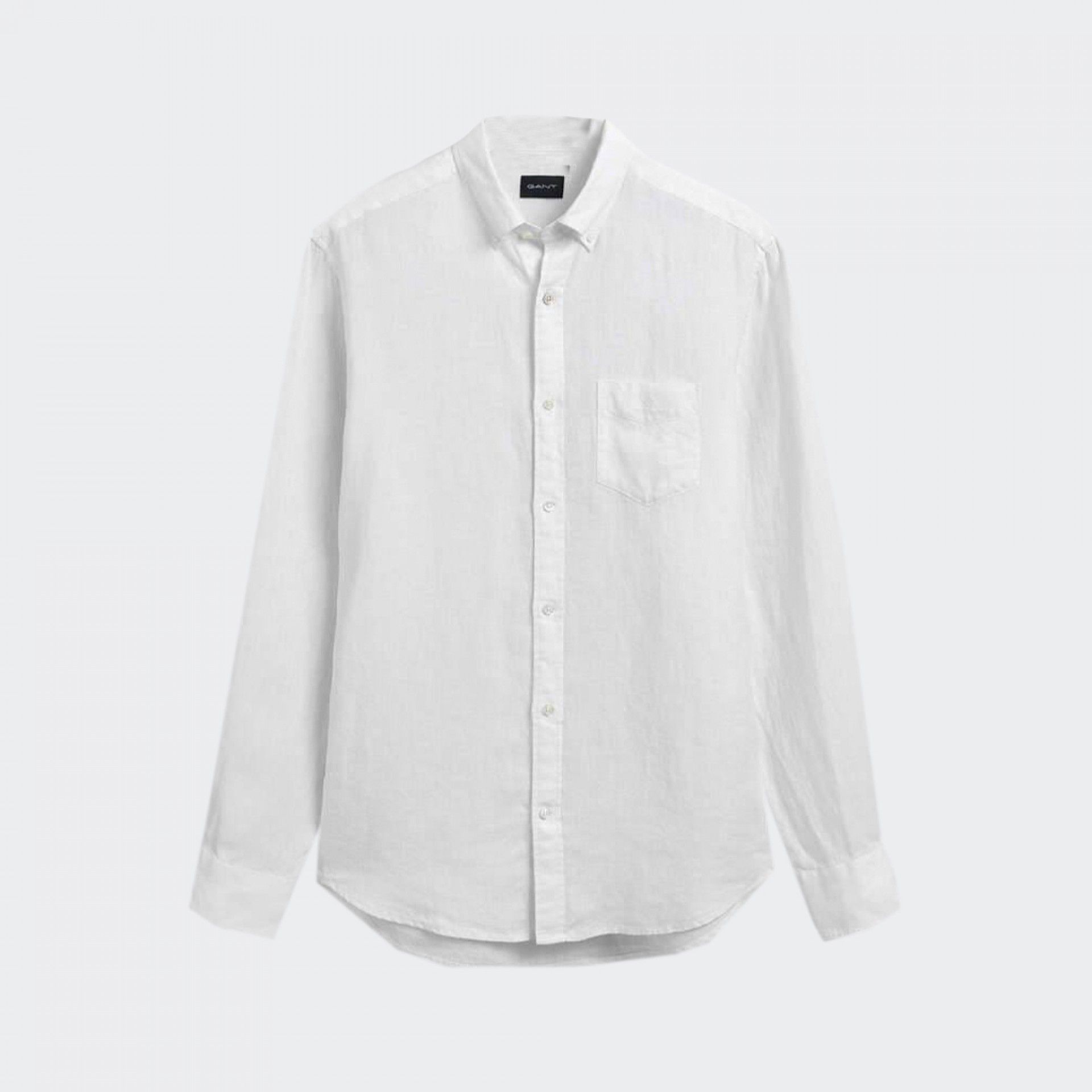 Camisa de lino de corte regular de Gant