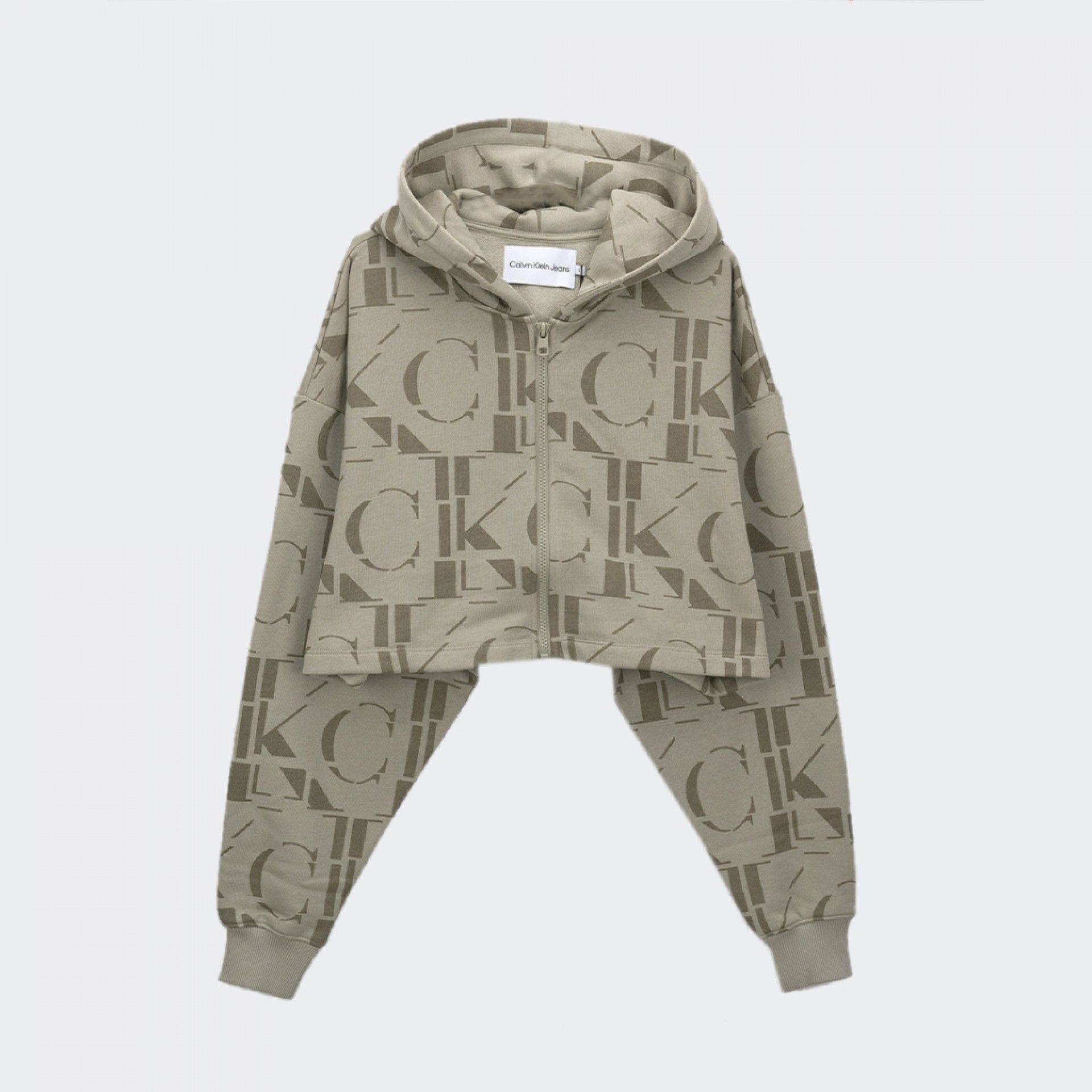 Casaco cropped Calvin Klein