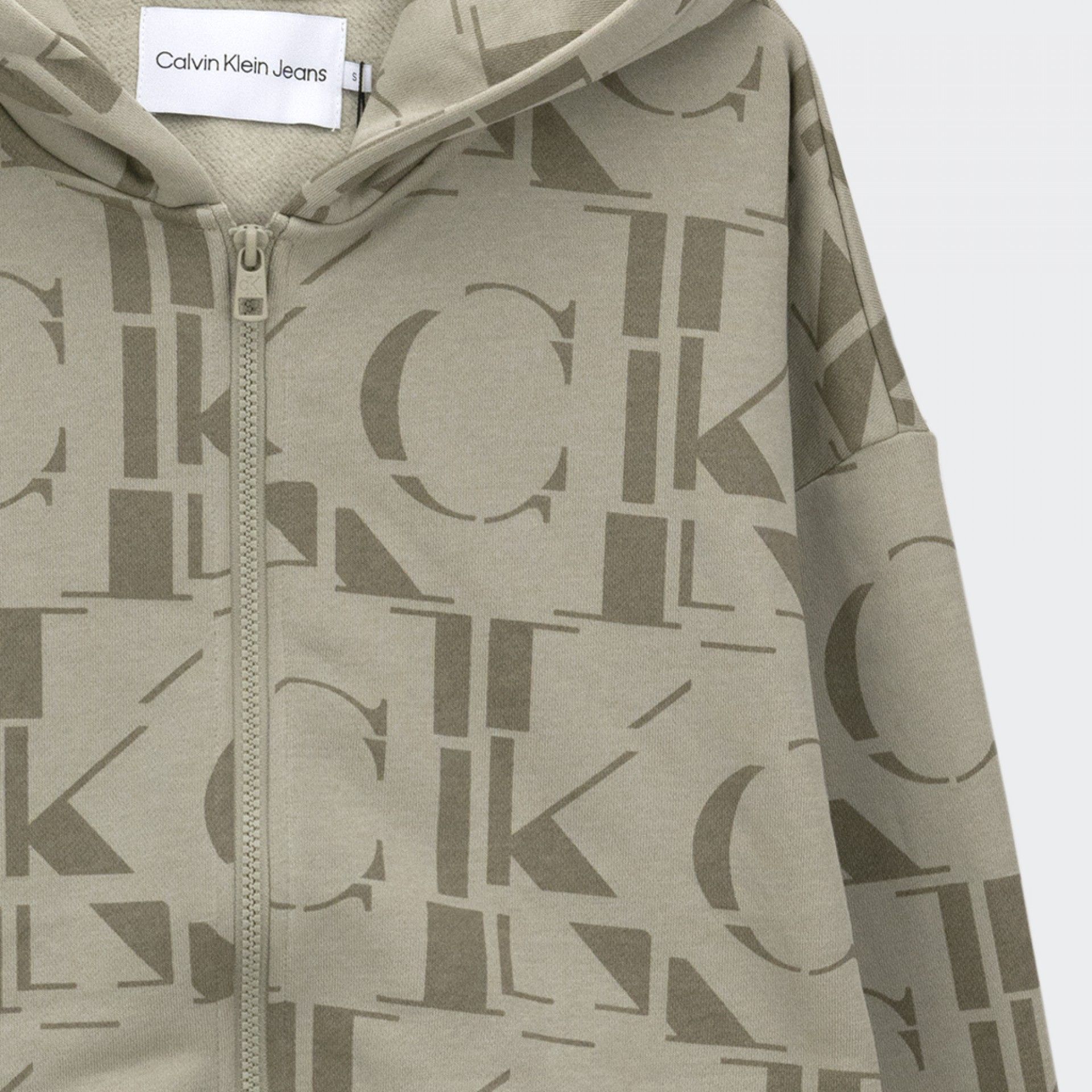 Casaco cropped Calvin Klein