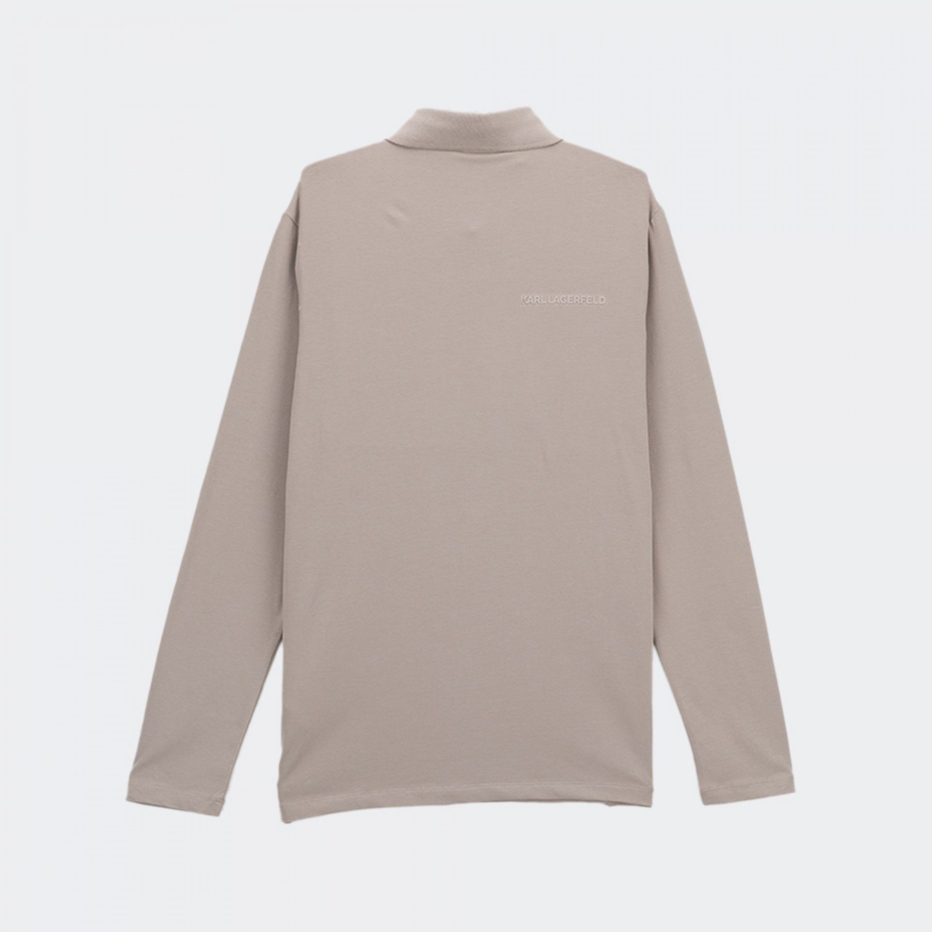 Karl Lagerfeld Beige Polo Shirt