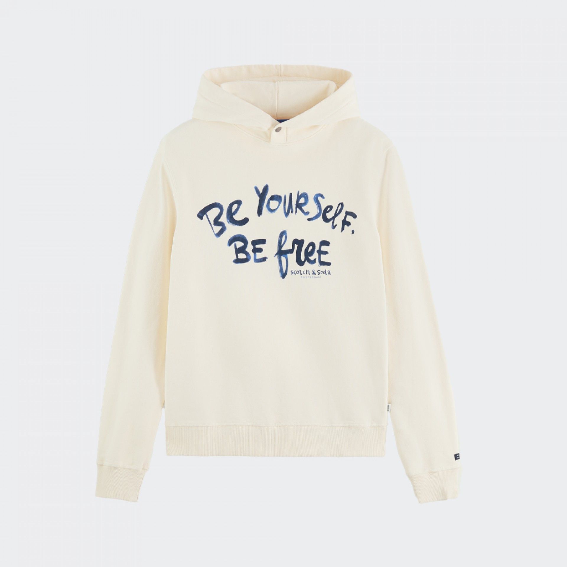 Sudadera polar con estampado gráfico de Scotch & Soda