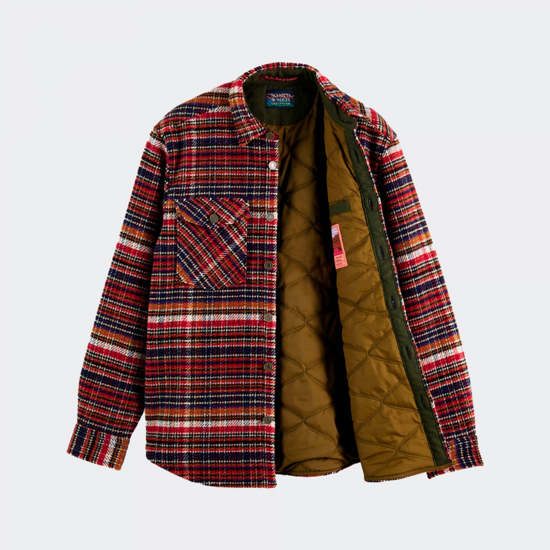 Scotch & Soda Wool Blend Overshirt