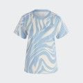 Adidas Abstract Allover Animal Print Tee T-Shirt