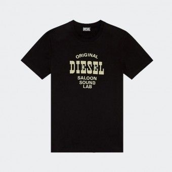 T-Shirt Diesel Preta