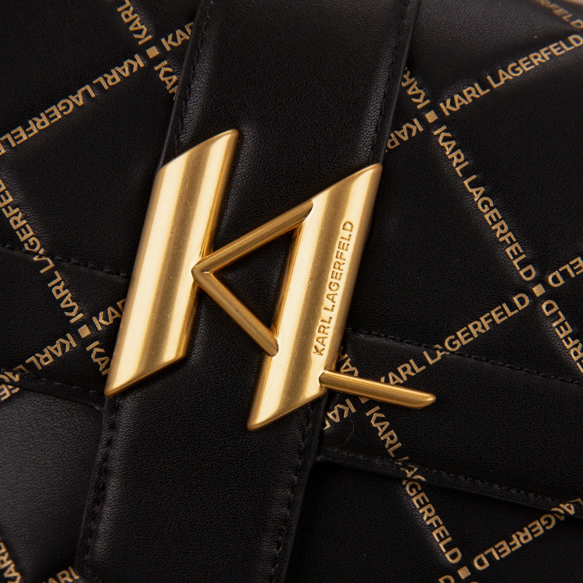 Bolso bandolera Karl Lagerfeld k/saddle en piel