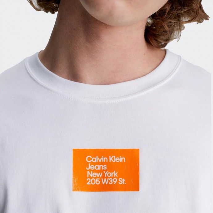 Calvin Klein White T-shirt - 254J30J322879YAF_13