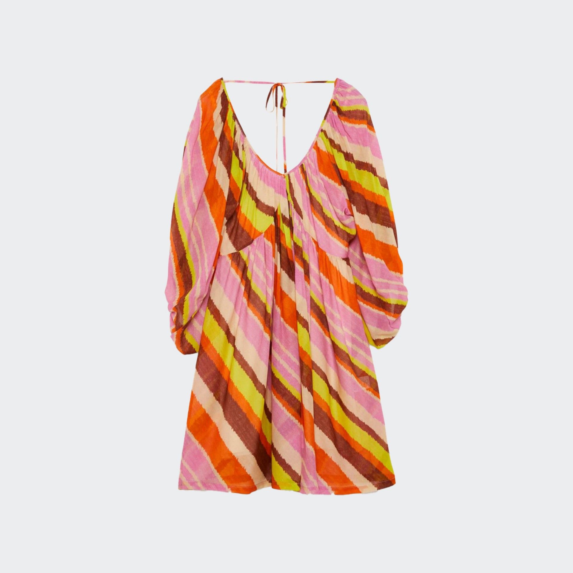 Robe courte à encolure en V Même Road