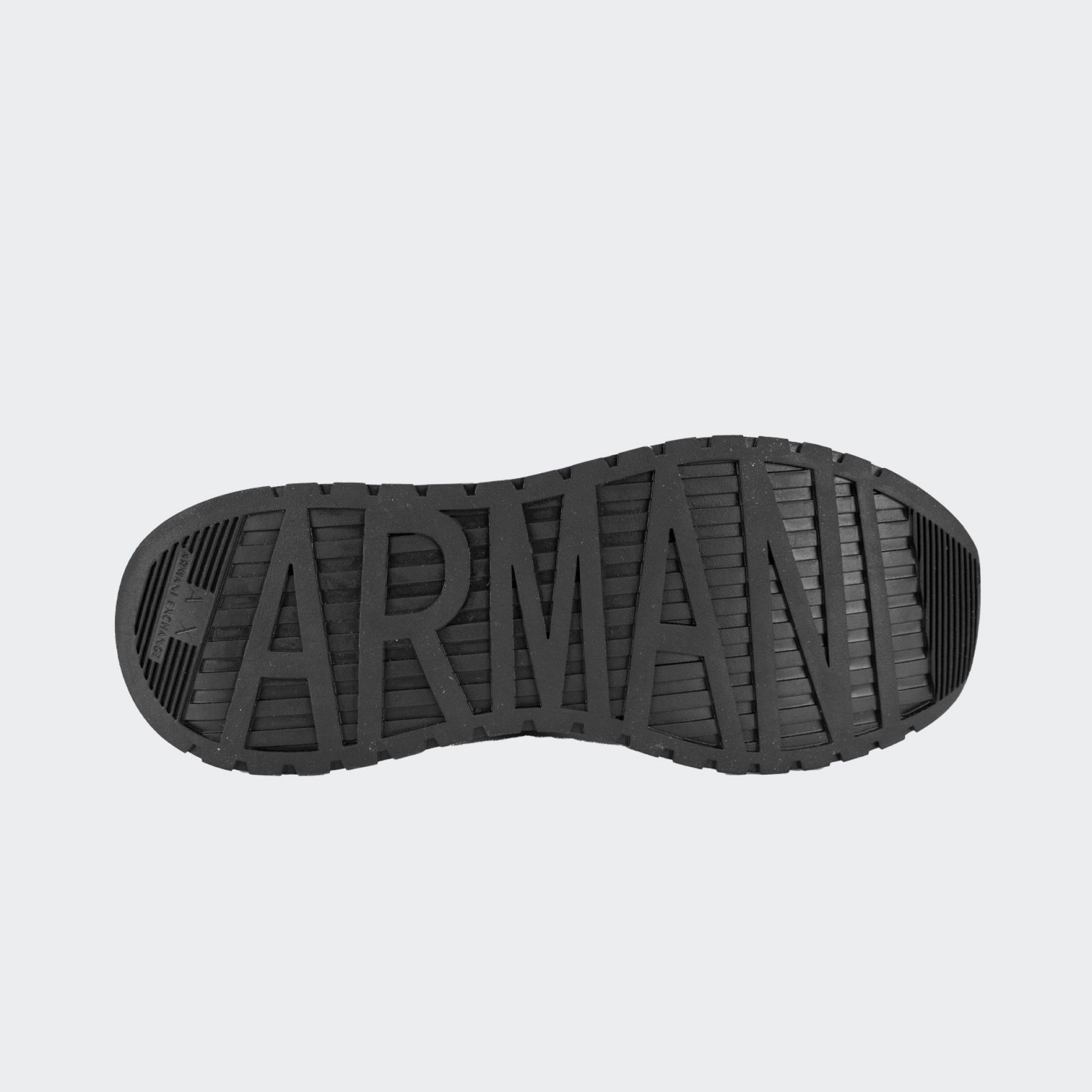 Armani Exchange sneakers with contrasting logo