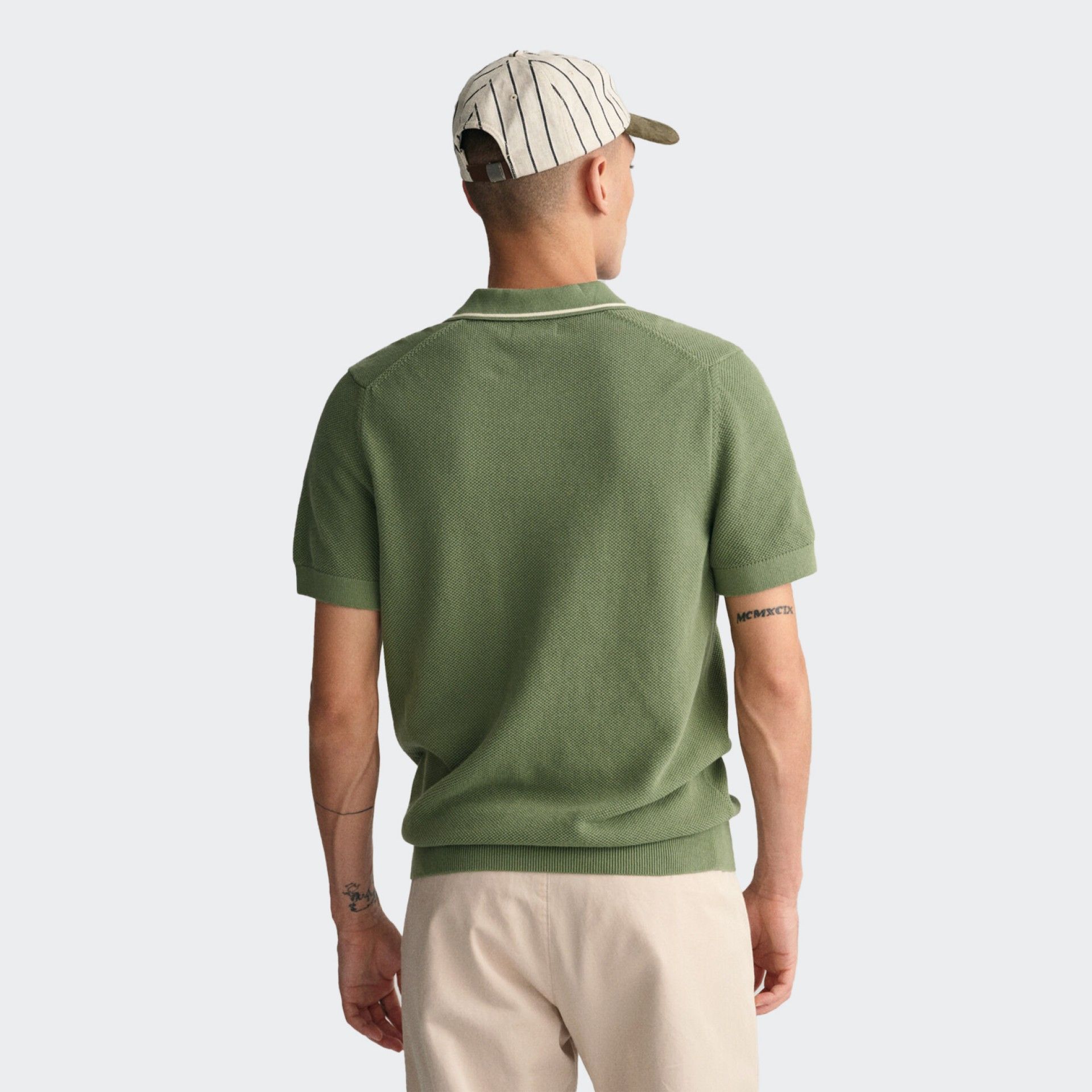 Polo en coton piqué Gant