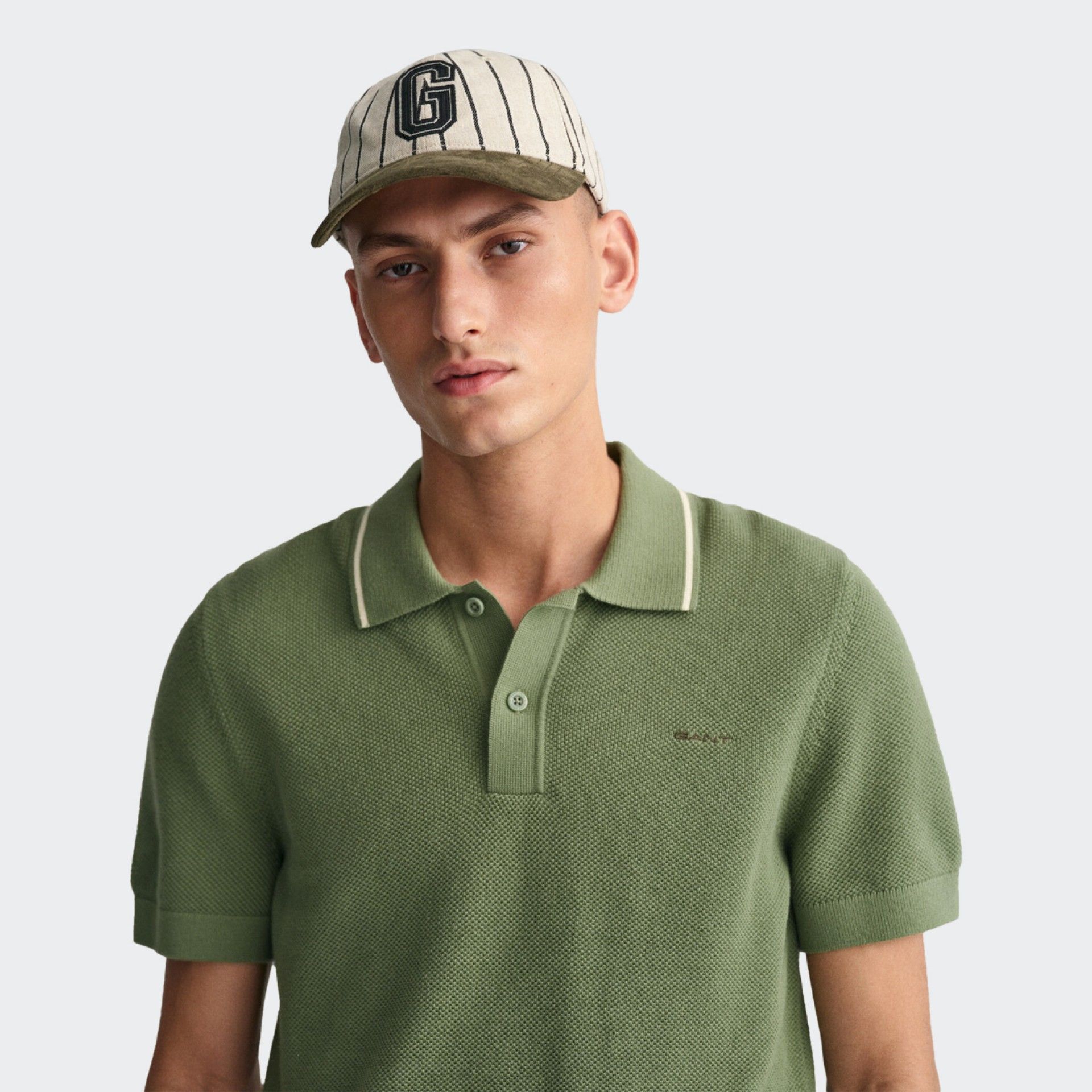 Polo en coton piqué Gant