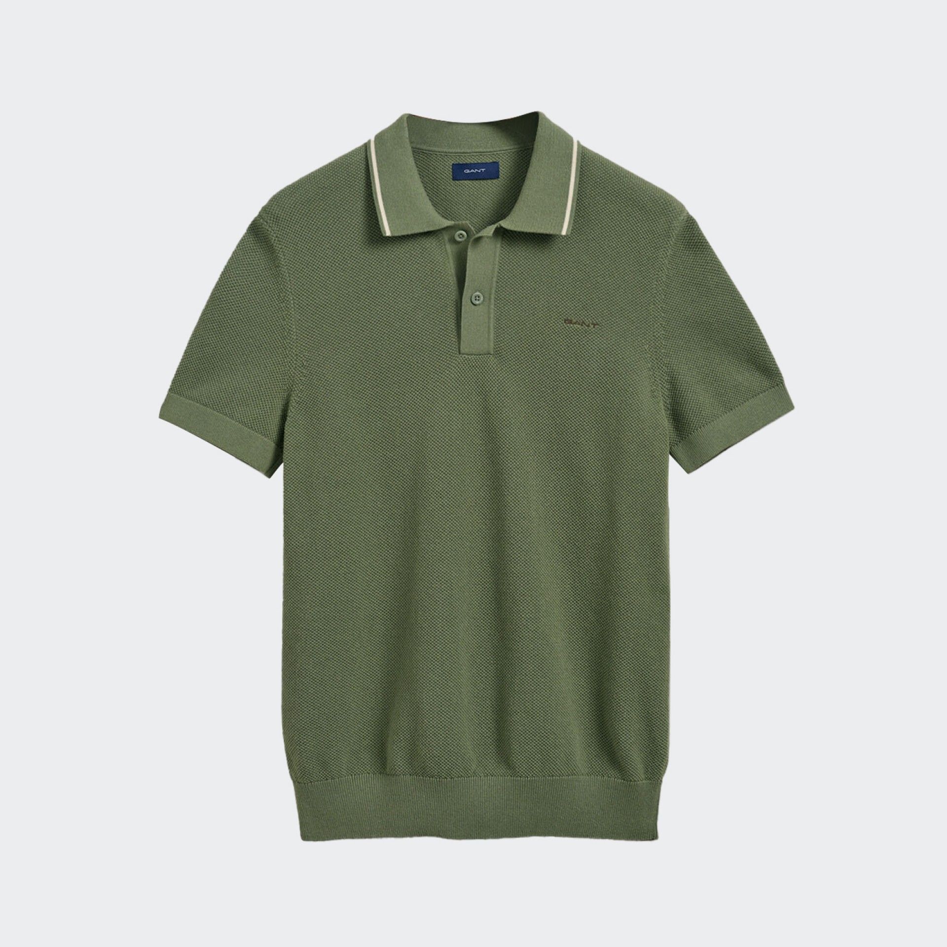 Polo en coton piqué Gant