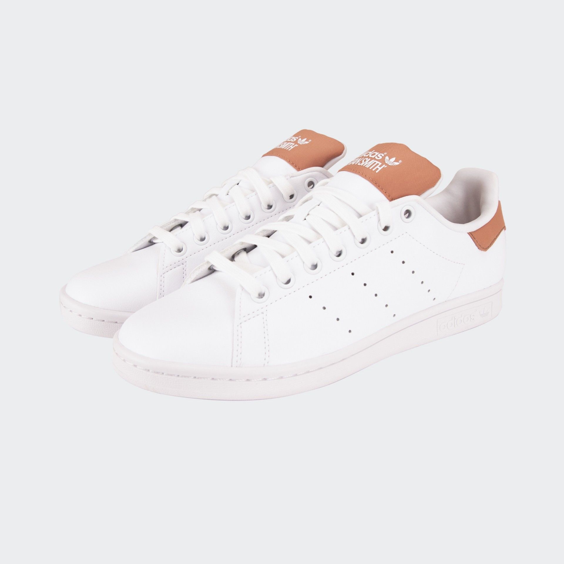 Adidas Stan Smith Zapatillas Naranja Clay y Blanco