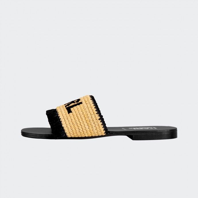 Karl Lagerfeld flip flops