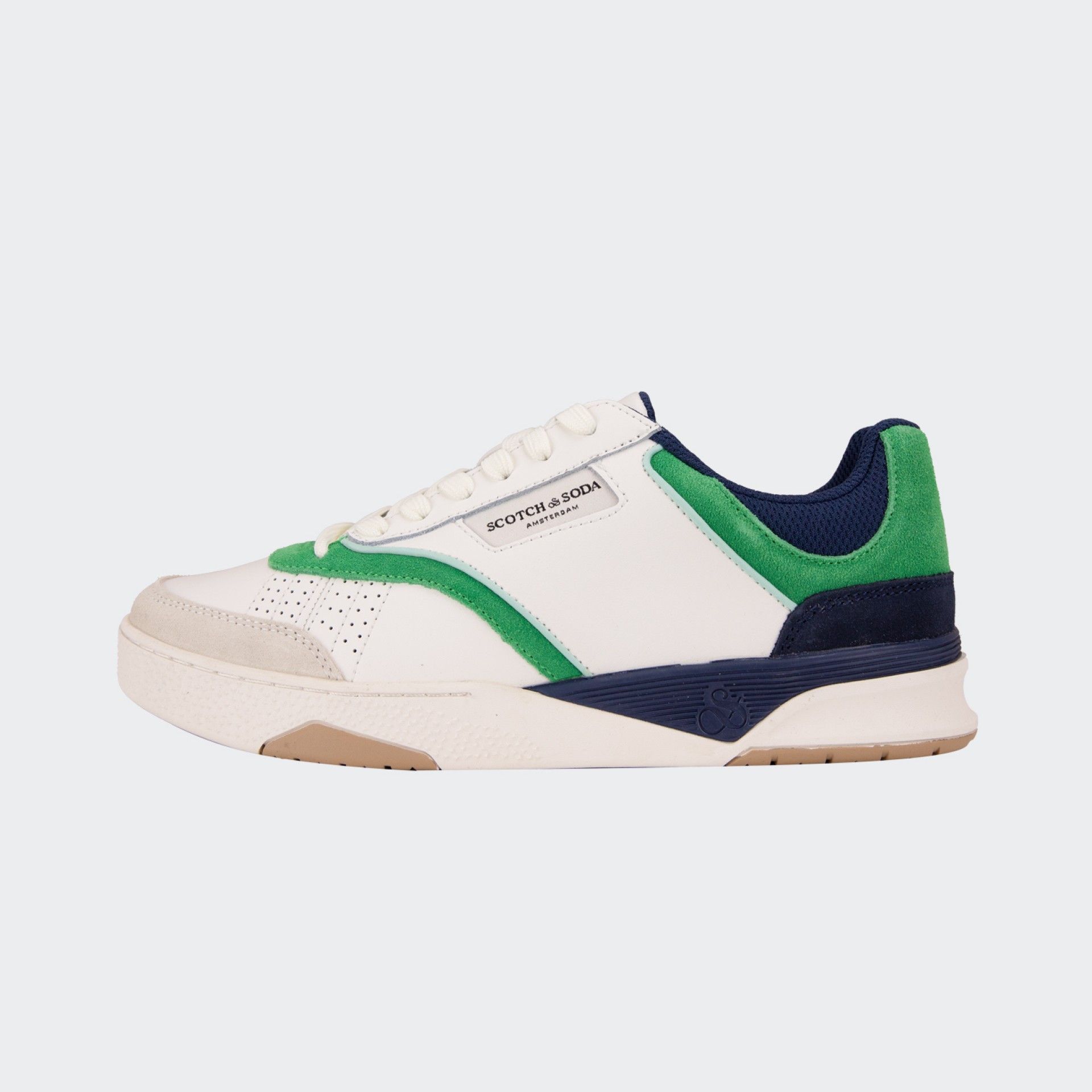 Sapatilhas de pele Scotch & Soda Court Cup