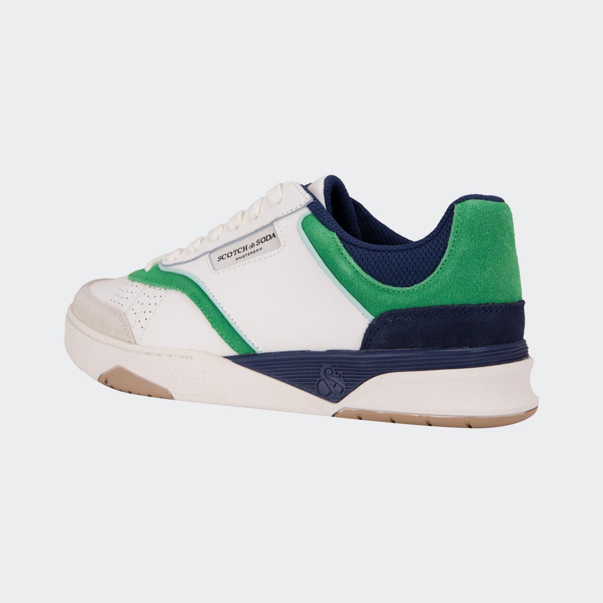 Sapatilhas de pele Scotch & Soda Court Cup