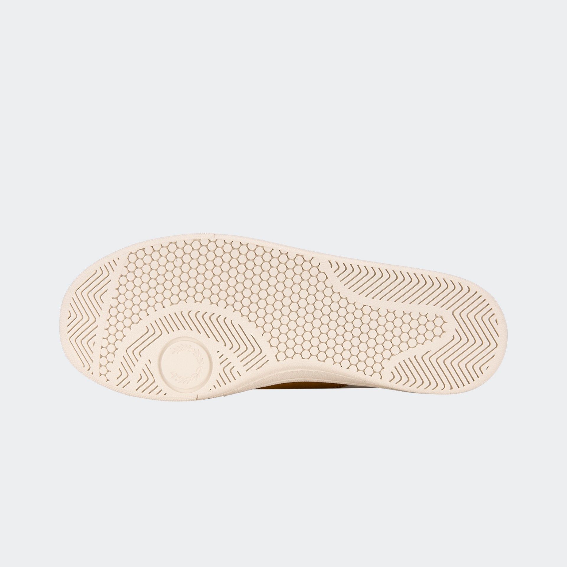 Leather trainers with Fred Perry logo B721