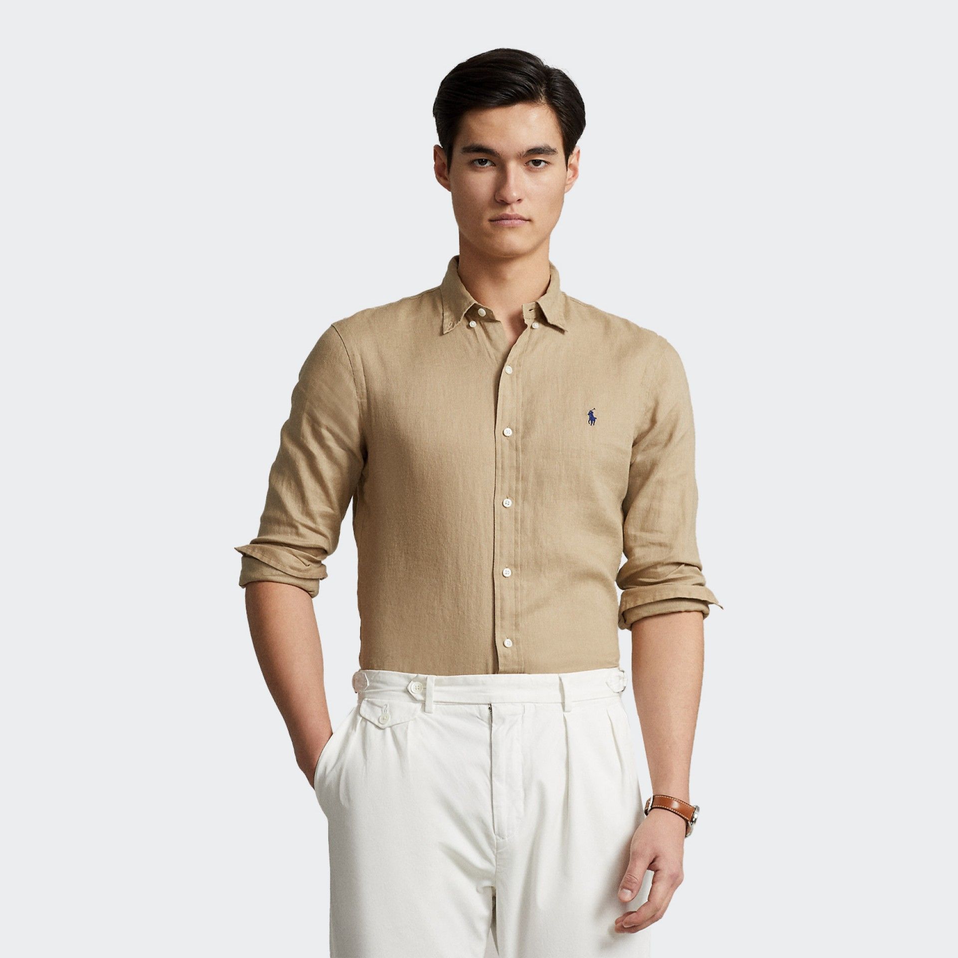 Chemise en Lin Pony Polo Ralph Lauren