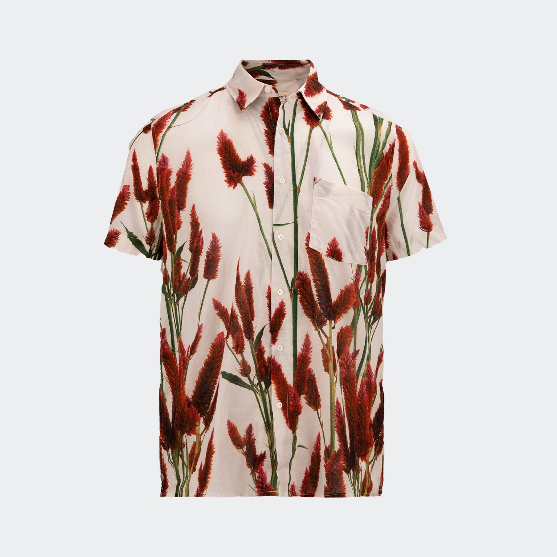 Camisa com estampa Osklen Celosia