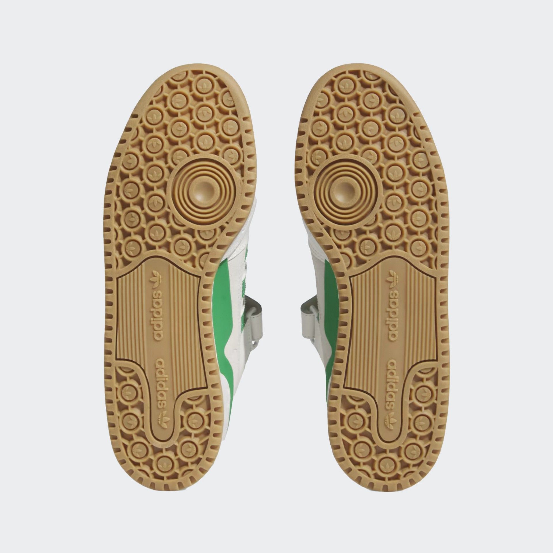 Adidas Forum Low White Sneakers White and Green