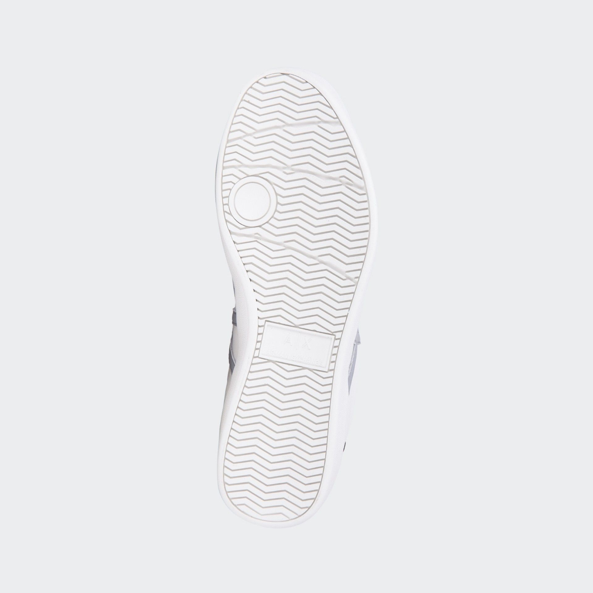 Armani Exchange Off-White Logo Sneakers