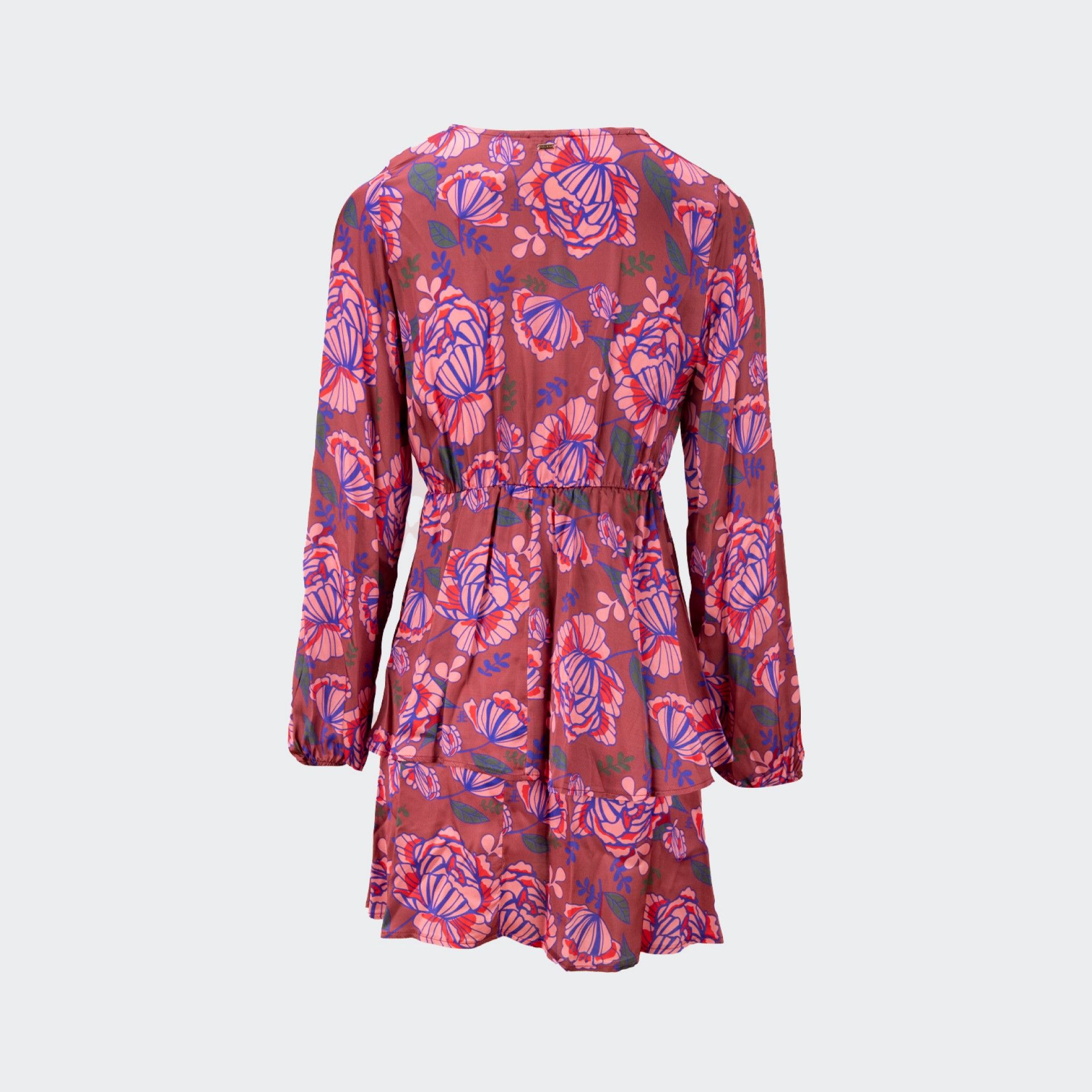Robe courte à imprimé floral Fracomina