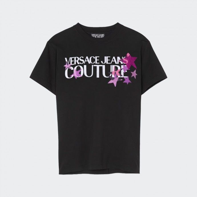 Versace Jeans Couture Black T-shirt - 75HAHT20CJ00T899_9 | Urban Project
